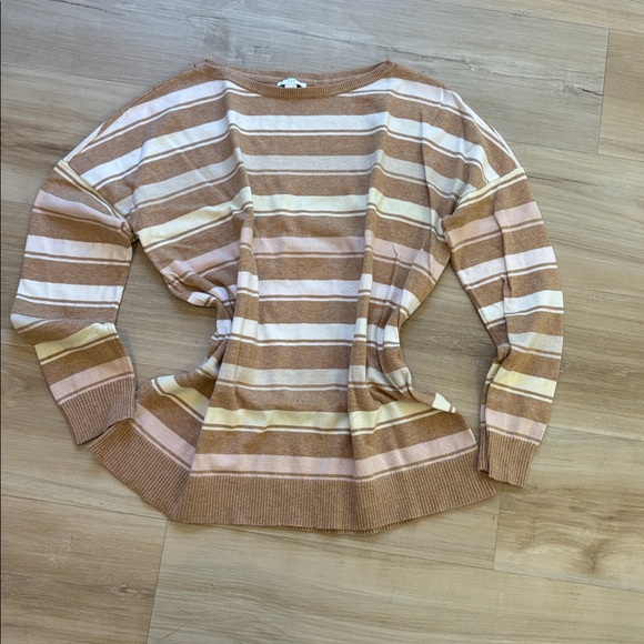 J. Jill Tops - J. Jill Relaxed Fit Pullover Sweater Women’s Capsule Small Boatneck Long Sleeve